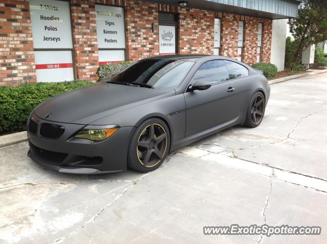 BMW M6 spotted in Jacksonville, Florida