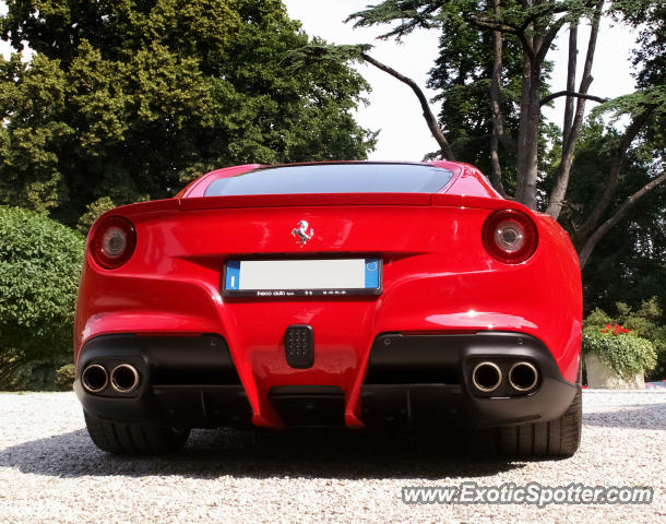 Ferrari F12 spotted in San Polo, Italy