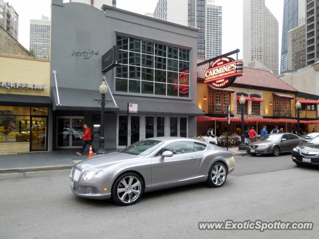 Bentley Continental spotted in Chicago, Illinois