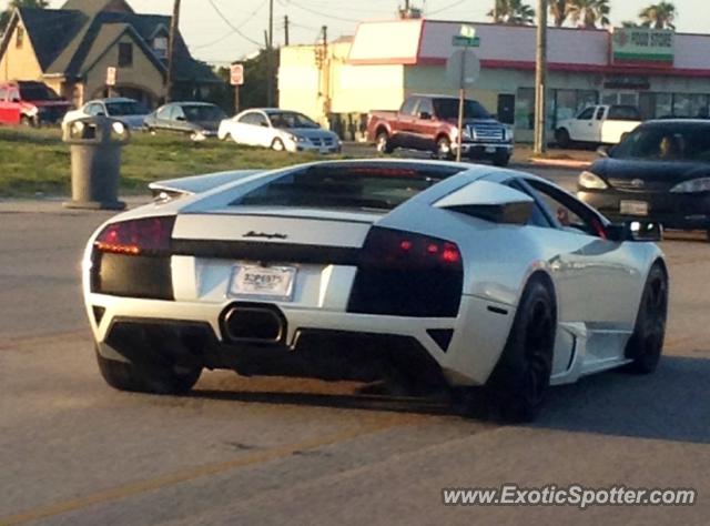 Lamborghini Murcielago spotted in Galveston, Texas