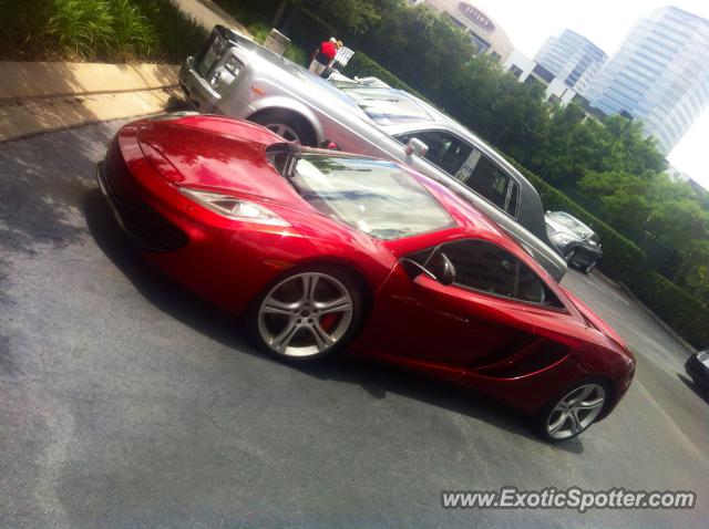 Mclaren MP4-12C spotted in Houston, Texas