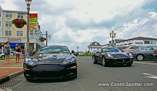 Ferrari California spotted in Long Branch, New Jersey