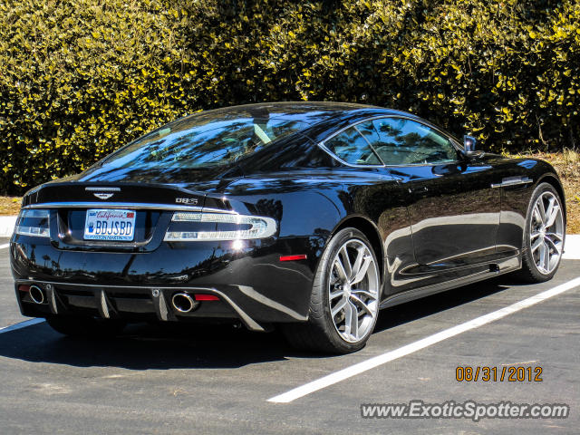 Aston Martin DBS spotted in Solana Beach, California