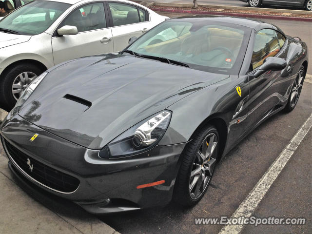 Ferrari California spotted in Del Mar, California