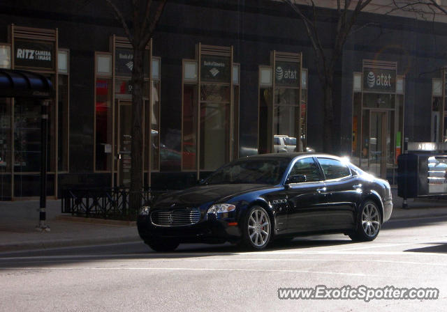 Maserati Quattroporte spotted in Chicago, Illinois