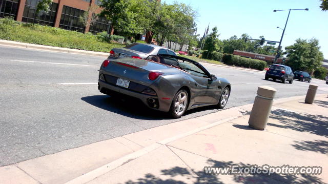 Ferrari California spotted in Denver, Colorado