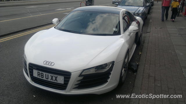 Audi R8 spotted in Slough, United Kingdom