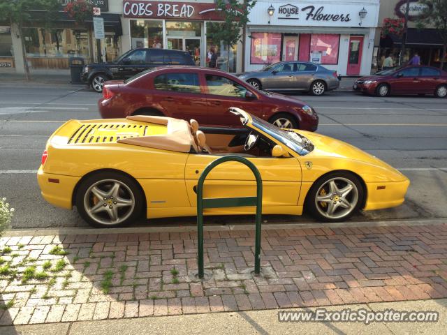 Ferrari F355 spotted in Oakville, Canada