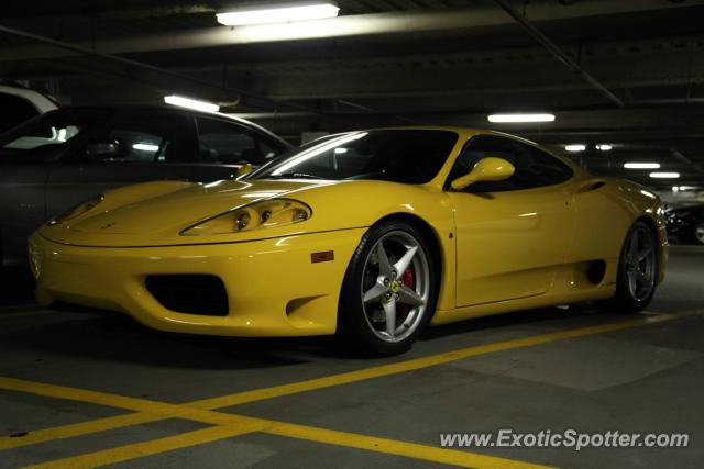 Ferrari 360 Modena spotted in Boston, Massachusetts