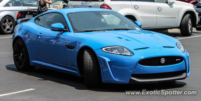 Jaguar XKR-S spotted in Del Mar, California