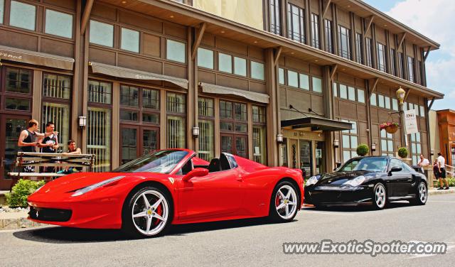 Ferrari 458 Italia spotted in Long Branch, New Jersey