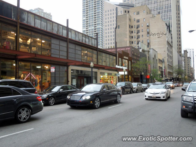 Bentley Continental spotted in Chicago, Illinois