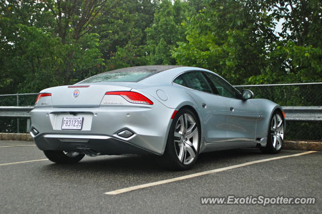 Fisker Karma spotted in Wayne, New Jersey