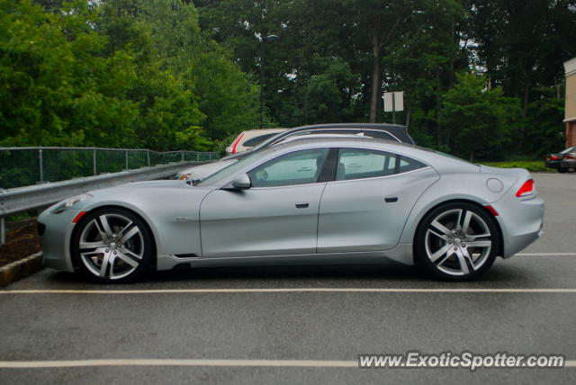 Fisker Karma spotted in Wayne, New Jersey