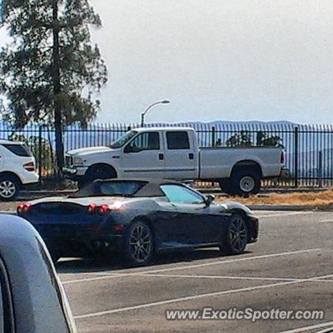 Ferrari F430 spotted in Riverside, California