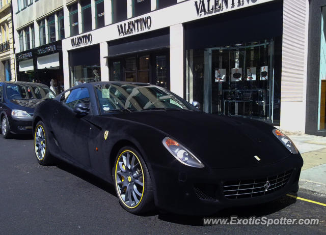 Ferrari 599GTB spotted in London, United Kingdom