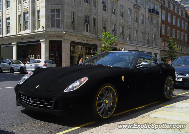 Ferrari 599GTB spotted in London, United Kingdom