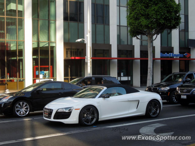 Audi R8 spotted in Beverly Hills, California