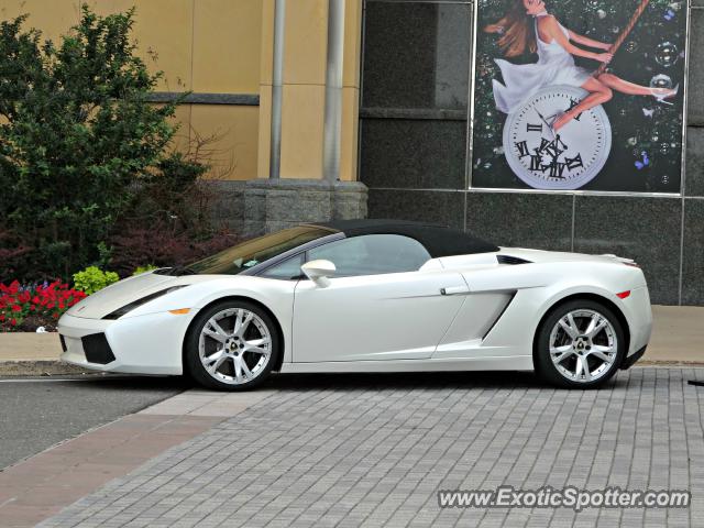 Lamborghini Gallardo spotted in Atlantic City, New Jersey
