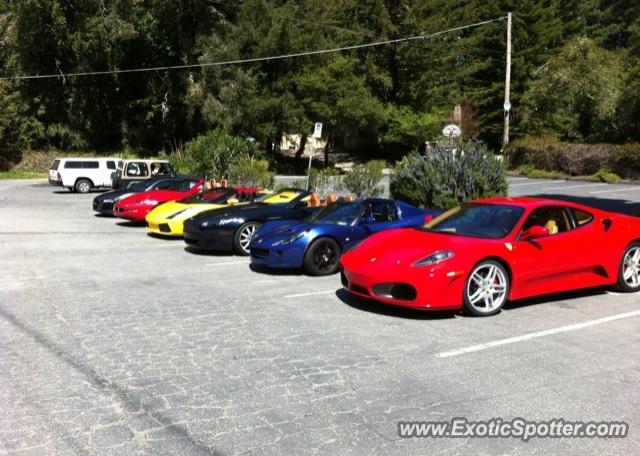 Lamborghini Gallardo spotted in Woodside, California