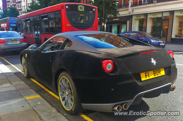 Ferrari 599GTB spotted in London, United Kingdom