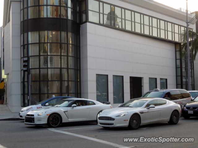 Aston Martin Rapide spotted in Beverly Hills, California