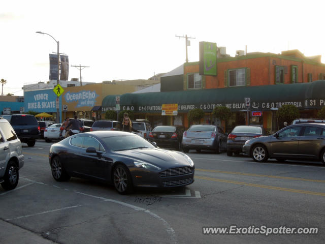 Aston Martin Rapide spotted in Santa Monica, California