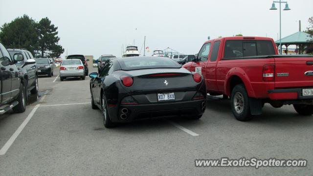 Ferrari California spotted in St.Catharines,On, Canada
