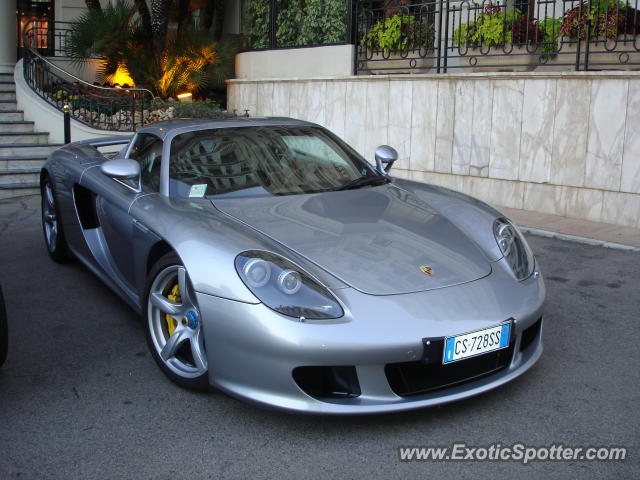 Porsche Carrera GT spotted in Monte Carlo, Monaco