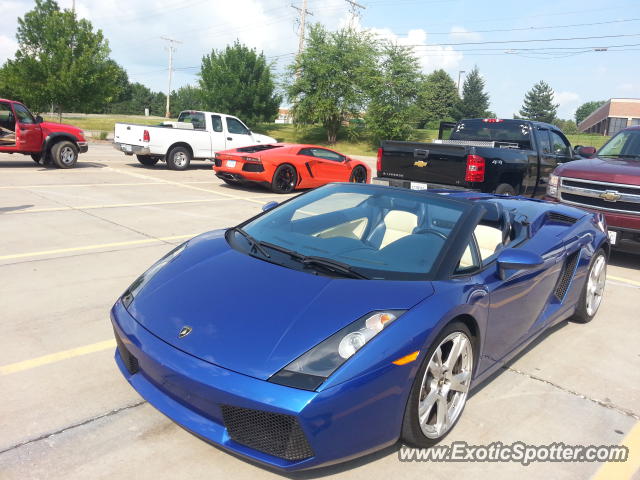 Lamborghini Gallardo spotted in Bettendorf, Iowa