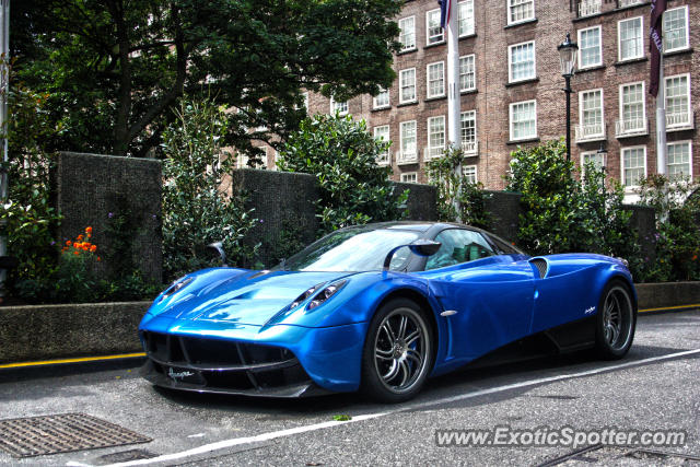 Pagani Huayra spotted in London, United Kingdom