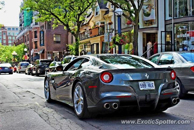 Ferrari F12 spotted in Toronto, Canada