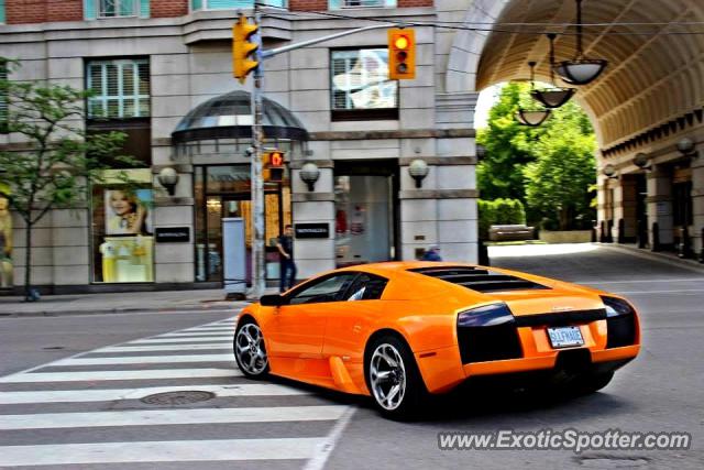 Lamborghini Murcielago spotted in Toronto, Canada