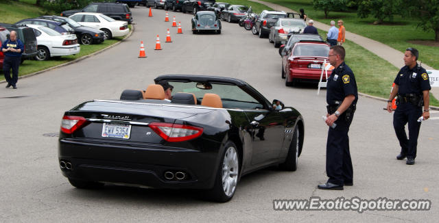 Maserati GranCabrio spotted in Cincinnati, Ohio