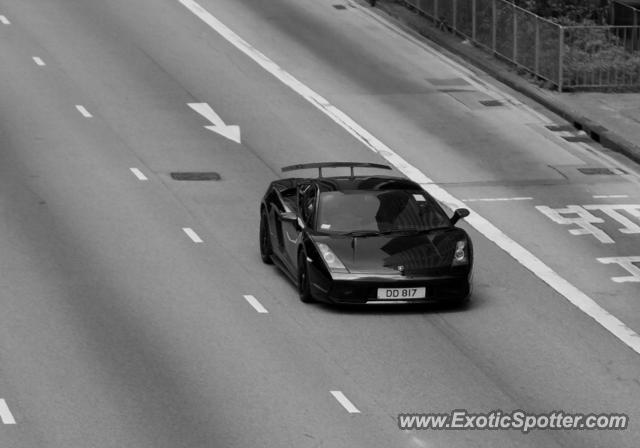 Lamborghini Gallardo spotted in Hong Kong, China