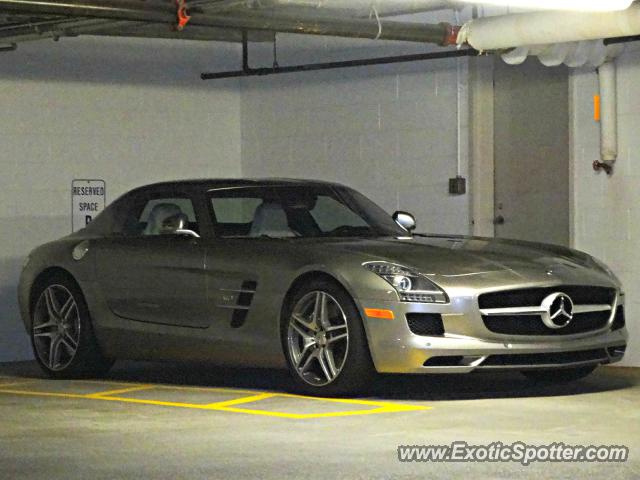 Mercedes SLS AMG spotted in Wilmington, Delaware