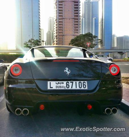 Ferrari 599GTB spotted in Dubai, United Arab Emirates