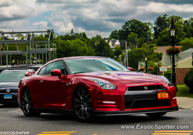 Nissan GT-R spotted in Ridgefield, Connecticut