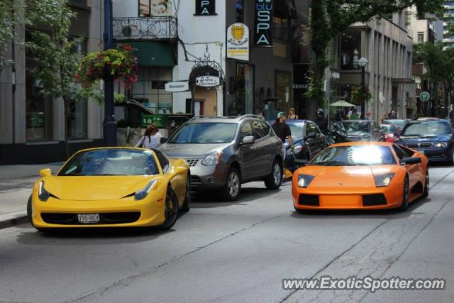 Ferrari 458 Italia spotted in Toronto, Canada