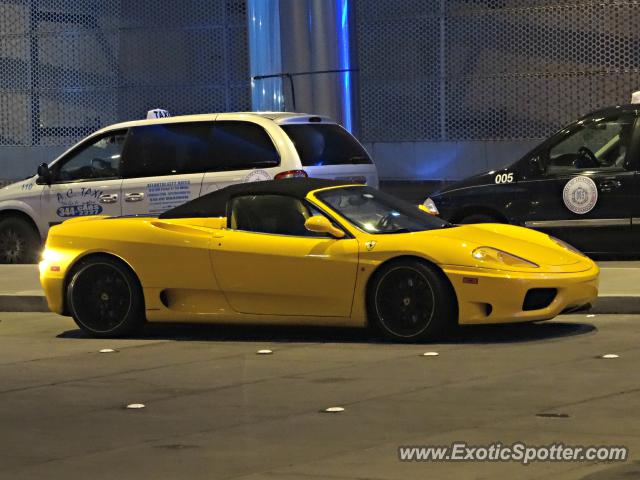 Ferrari 360 Modena spotted in Atlantic City, New Jersey