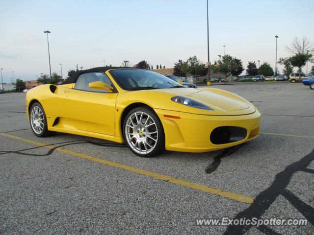 Ferrari F430 spotted in Canton, Ohio