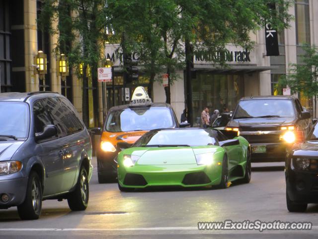 Lamborghini Murcielago spotted in Chicago, Illinois