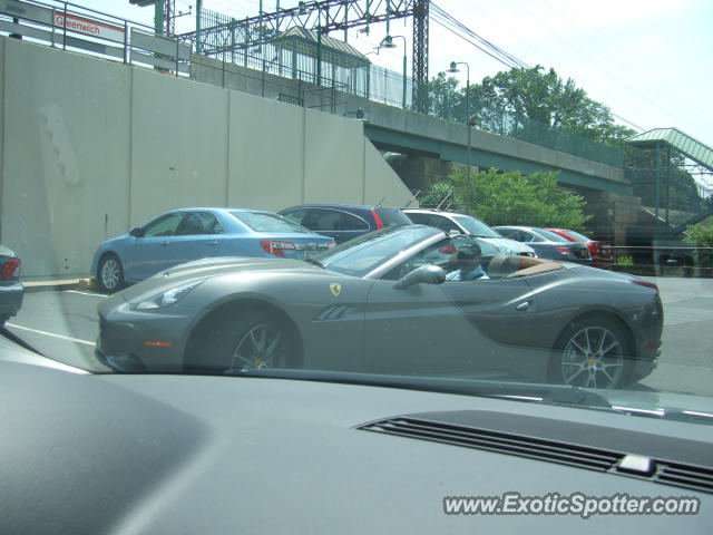 Ferrari California spotted in Greenwich, Connecticut