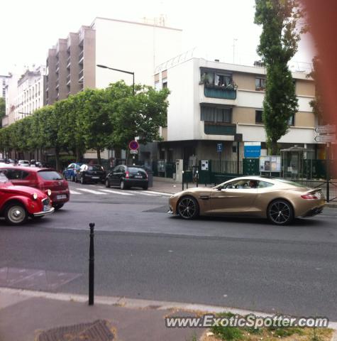 Aston Martin Vanquish spotted in Boulogne, France