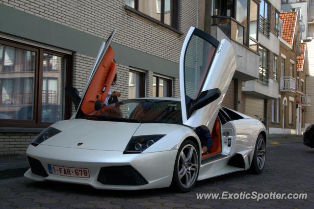 Lamborghini Murcielago spotted in Knokke, Belgium