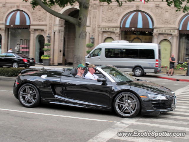 Audi R8 spotted in Beverly Hills, California