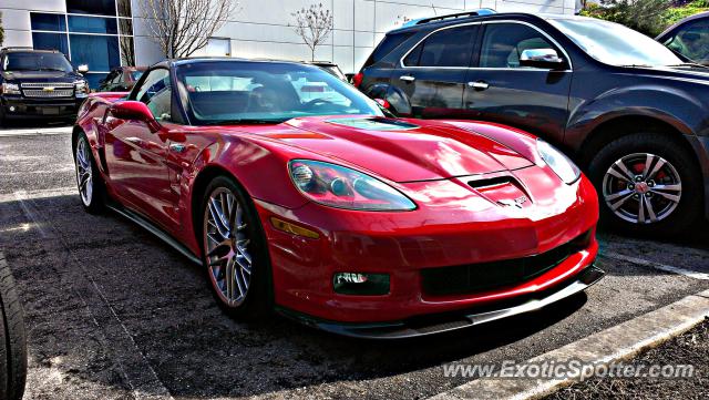 Chevrolet Corvette ZR1 spotted in Riverside, California