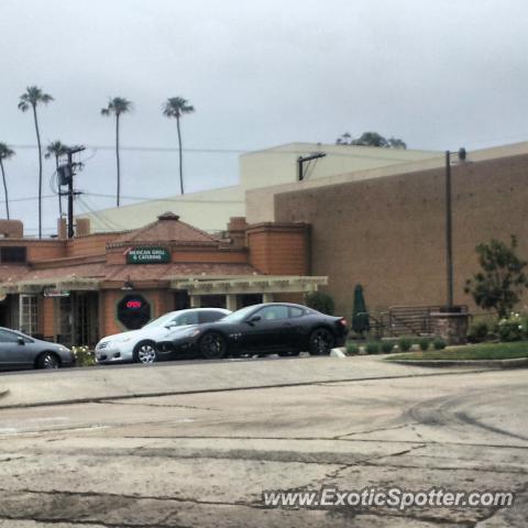 Maserati GranTurismo spotted in La Jolla, California