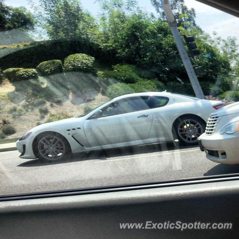 Maserati GranTurismo spotted in Riverside, California