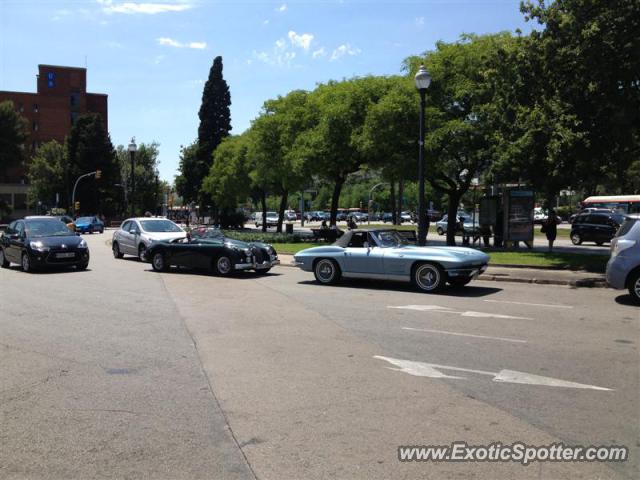 Jaguar XKR spotted in Barcelona, Unknown Country